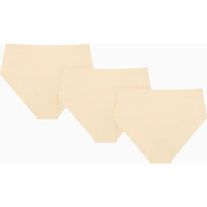 Nbb Ten Rengi 3lü Lazer Yüksek Bel Külot