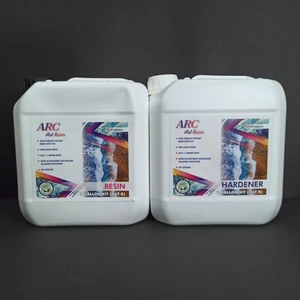 Epoksi Reçine Ultra Şeffaf Art Resin Sanatsal Epoksi 4  LT Set
