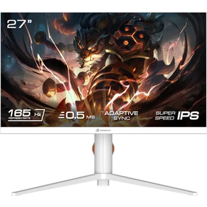 Gamebooster GB-2718FFW 27"165hz 0.5ms Ss IPS Fhd 1xhdmı 2.0 , 1*dp Oynar Ayak Beyaz Gaming Monitör