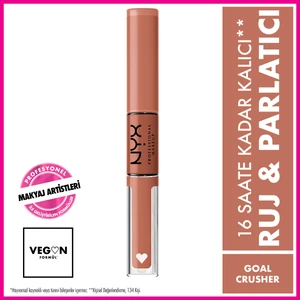 Nyx Professional Makeup Shıne Loud Hıgh Shıne Lıp Color - Goal Crusher
