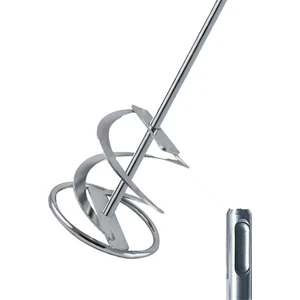 Rekotools-Hırdavat 45 cm Sds Karıştırıcı Uç Mikser Boya Alçı Harç 120 mm