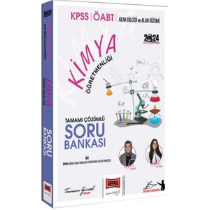 Yargı Yayınevi 2024 ÖABT Kimya Tamamı Çözümlü Soru Bankası