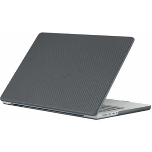 Hk Teknoloji Macbook Air 13 A2337 M1 Uyumlu Işlemcili Koruma Karbon Kılıfı Uyumlu Hardcase Kapak Kılıf