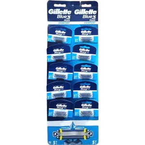 Blue 3 Tıraş Bıçağı 10'lu Kartela Comfort Plus