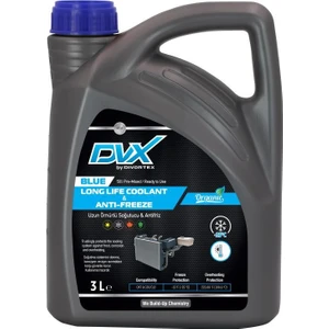by Divortex -25 Organik Mavi Antifiriz 3 Lt