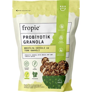 Glutensiz Brezilya Cevizi & Türk Kahveli Probiyotik Granola - 200 g