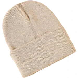 Form Aktive Kışlık Bere, Taş Rengi Bere, Unisex Bere, Desensiz Bere, Erkek&kadın Bere