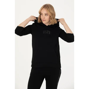 U.S. Polo Assn. Kadın Siyah Sweatshirt 50271557-VR046