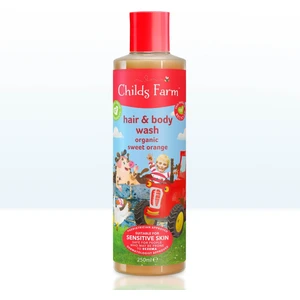 Childs Farm Organik Tatlı Portakal Özlü Çocuk Saç ve Vücut Şampuanı 250ml