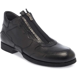 Siyah Hakiki Deri Erkek Bot - E23K1BT56501-A41