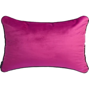 Ju Yaratıcı Tasarım Biyeli Kırlent Yastık Kılıfı Lila  50 x 30 cm