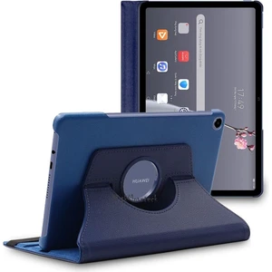 M.TK Moveteck Huawei Matepad Se 10.4 Inç Kılıf Dönebilen 360 Tablet Kılıfı Standlı Pu Deri Elastik Kapaklı Smart Tam Korumalı