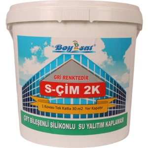 S-Çim 2k Karışımlı Su Izolasyon Malzemesi 15 Kg