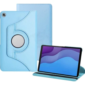 M.TK Moveteck Lenovo Tab M10 3. Nesil TB328FU Kılıf Dönebilen 360 Tablet Kılıfı Standlı Pu Deri Elastik Kapaklı Smart Tam Korumalı 328FU 10.1 Uyumlu