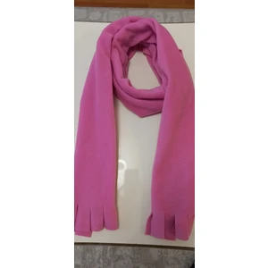 Pembe Polar Atkı Şal Kaşkol