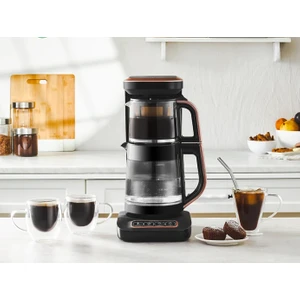 Wifi Connect 4 in 1 (Çay Demleme, Filtre Kahve, Mama Suyu, Sıcak Su) Konuşan Otomatik Demleme Makinesi 2500W