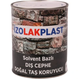 Izolak Plast Solvent Bazlı Dış Cephe Doğal Taş Verniği 1 Lt
