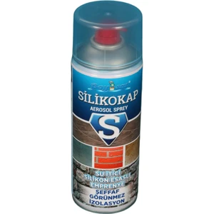 Silikokap Derz Arası Solvent Bazlı Aerosol Şeffaf Su Izolasyon Spreyi 400 ml