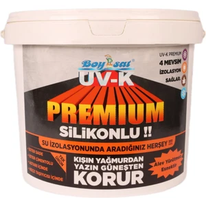 Uv-K  Premium Silikonlu Su Izolasyon Boyası 7.5 Kg.