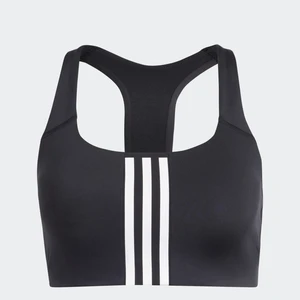 Adidas Performance IQ3369 Powerimpact Training Medium-Support 3-Stripes Bra