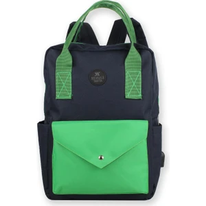 My Valice Smart Bag Post USB Şarj Girişli Laptop Bölmeli Notebook Sırt Çantası Lacivert
