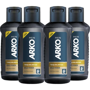 Arko Men Gold Power Tıraş Kolonyası 4 x 255 ml