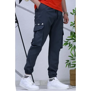 Erkek Paraşüt Jogger Paçası Lastikli Pantolon 9