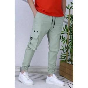Erkek Paraşüt Jogger Paçası Lastikli Pantolon 9