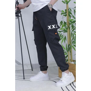 Erkek Jogger Paçası Lastikli Kargo Pantalon Xxx