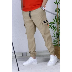 Erkek Jogger Paçası Lastikli Kargo Pantalon Xxx