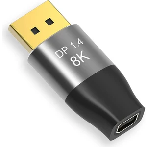 Minidisplayport Displayport Çevirici 8k Dp 1.4 Versiyon Dişi Minidisplayport Erkek Displayport Çevirici