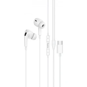 Hc Pro Series 1.2mt Kablolu Type-C Kulakiçi Mikrofonlu Kablolu Kulaklık, Ultra Hafif Silikon Uçlu Kulaklık