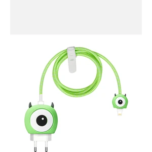 Psgt Cep Şarj Başlığı ve Kablo Için Sevimli Koruyucu Şarj Kılıfı