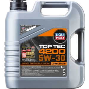 Lıquı Moly 5W30 Motor Yağı Tam Sentetik Top Tec 4200 4 Litre