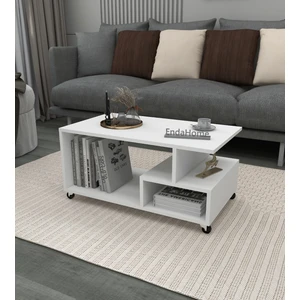 Enda Home Collection Sultan Tekerli Orta Sehpa 86,5X50 cm
