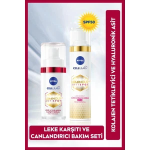 Kolajen Tetikleyici Leke & Yaşlanma Karşıtı Serum 30 ml ve SPF50 Gündüz Kremi 50 ml
