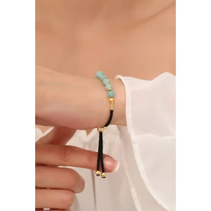 Dünya Doğal Taş Amazonit Taşı Bileklik