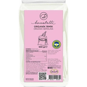 Organik Irmik 500 gr