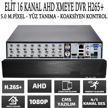 Elitcam 16 Kanal Ahd Dvr 1080N Xmeye Hibrit Kayıt