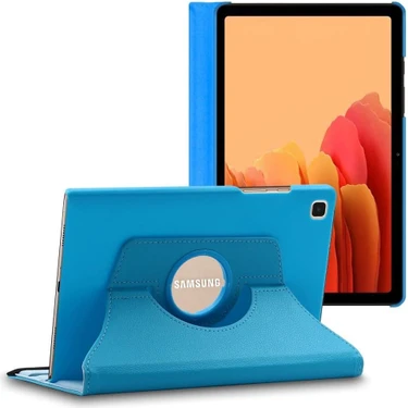 M.TK Moveteck Samsung Galaxy Tab A7 Lite 8.7 Inç Kılıf Dönebilen 360 Tablet Kılıfı Standlı Pu Deri