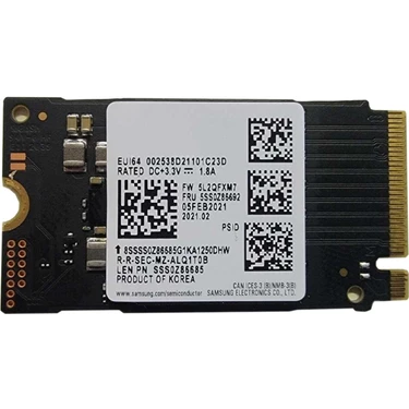 Samsung 256GB SSD M.2 5枚 Samsung Pm9B1 256GB M.2 2242 NVMe SSD Fiyatı - Taksit Seçenekleri