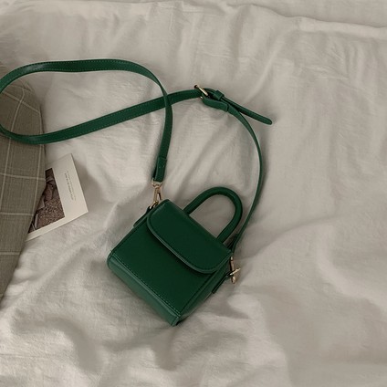 Yeni Moda ve Retro Handheld Kızıl Kırmızı Kırmızı Ağ, Tek ve Versatile Crossbody Bag (Yurt Dışından)