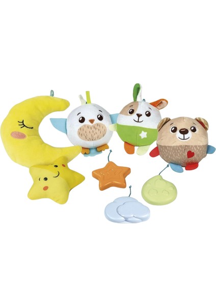 Çocuk/bebek Odası Ay Galaksi Kaşif Seti Bulut Dönence Işık ve Ses Fonksiyonlu fırsatları