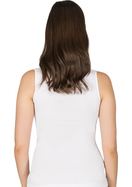 0181 3'lü Paket Kadın Pamuklu Dantel Yakalı Atlet modelleri