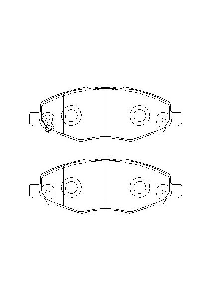 Ön Fren Balatası Hilux Vigo 2 Çeker 2004-2007