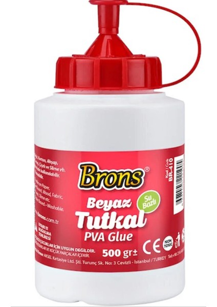 Beyaz Tutkal 500GR Plastik Yapıştırıcı