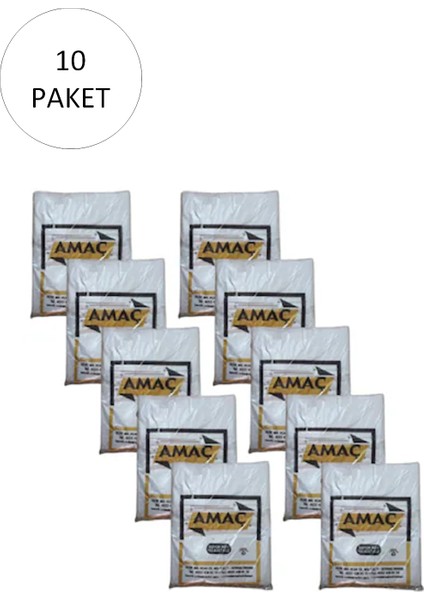 Şeffaf Hışır Atlet Poşet Büyük Boy 29 x 52 cm 650 gr 10 Paket-Takriben 1,500 Adet