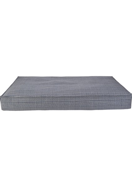 Lima Varius Lacivert Kareli Köpek Yatağı L 75X110CM Nrmsa