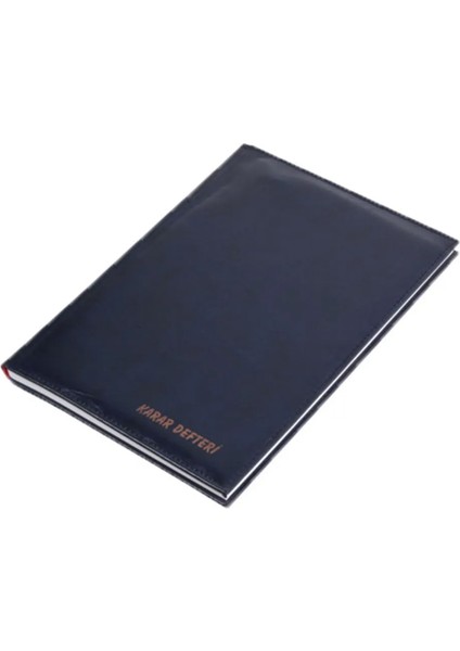 Karar Defter Çizgili Suni Deri Cilt 100 Yaprak