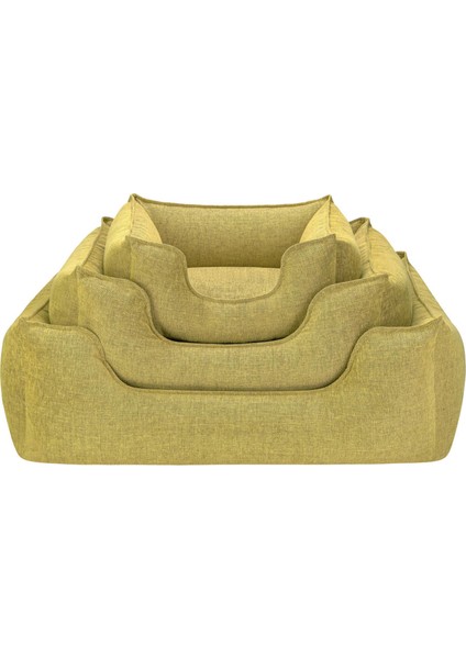 Alpha Mirandus Sarı Kedi ve Köpek Yatağı S 50X60CM Nrmsa fırsatları